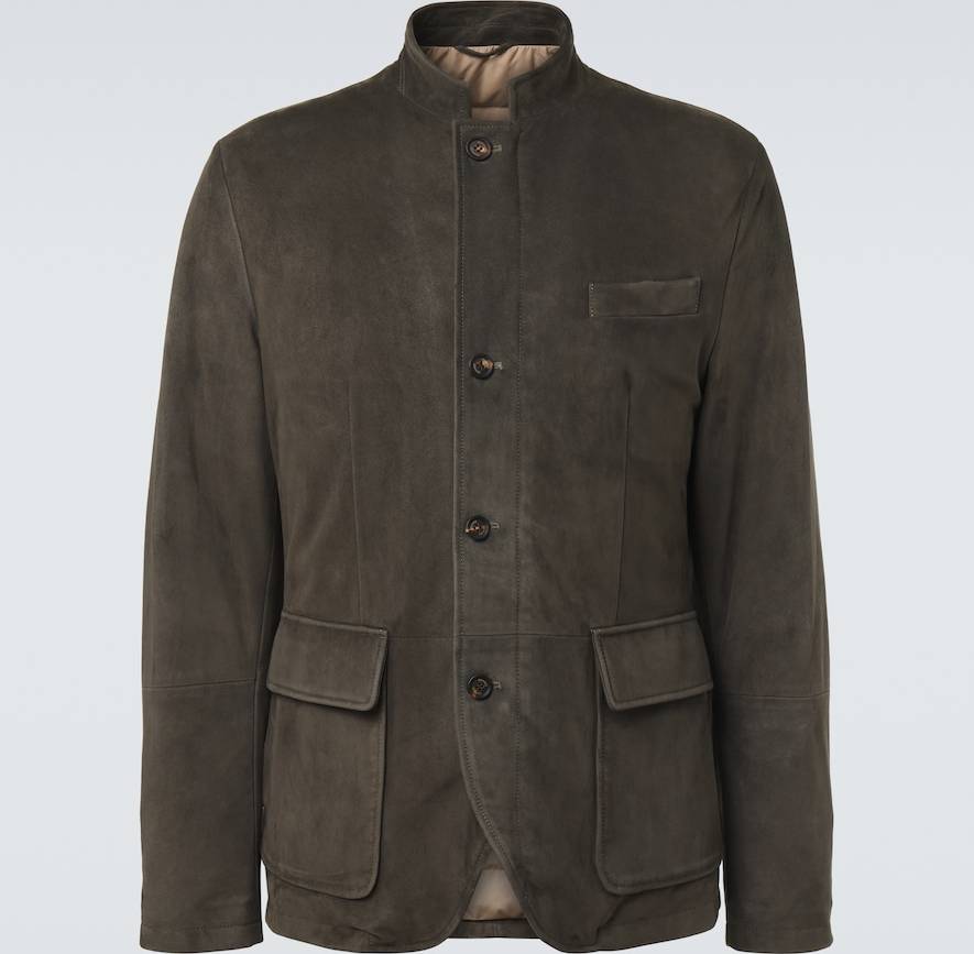 Eleventy Suede Jacket