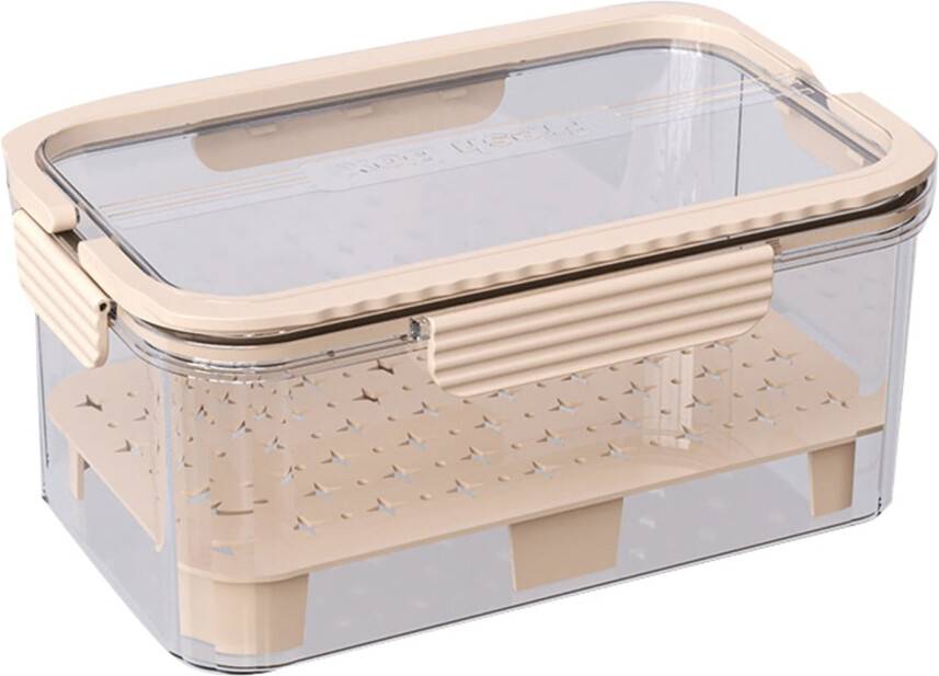 Lunch box bento Rectangular Bento Box Transparent 1 Piece Food Container