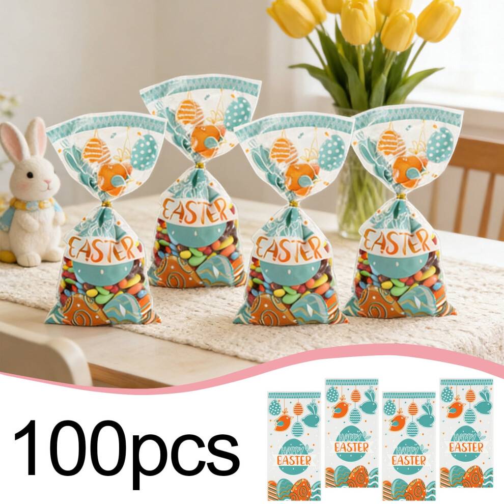 Easter Party Transparent Candy Bag Rabbits