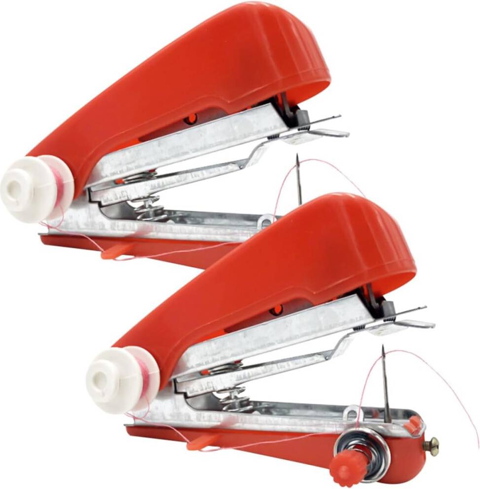 Sewing kit HKHBJS Mini Sewing Machine Set Kit 2pcs