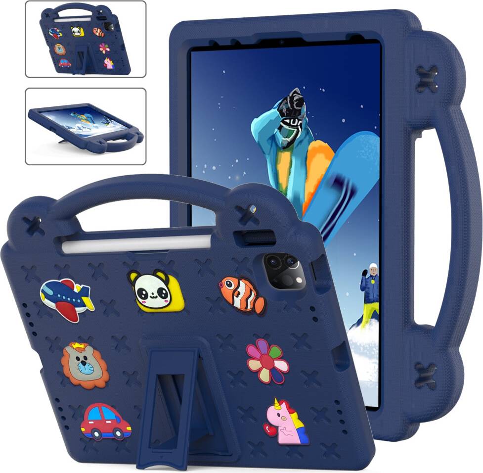 Ipad 10th gen blue Shockproof Rugged Case iPad 10th 11th Gen