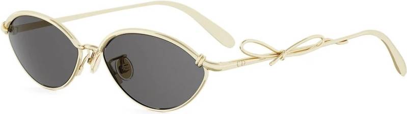 Dior Bow R1U Solbriller - Gul