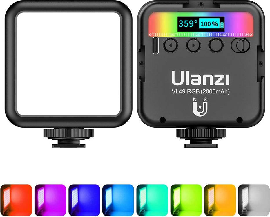 Ulanzi VL49 RGB LED Fill Light