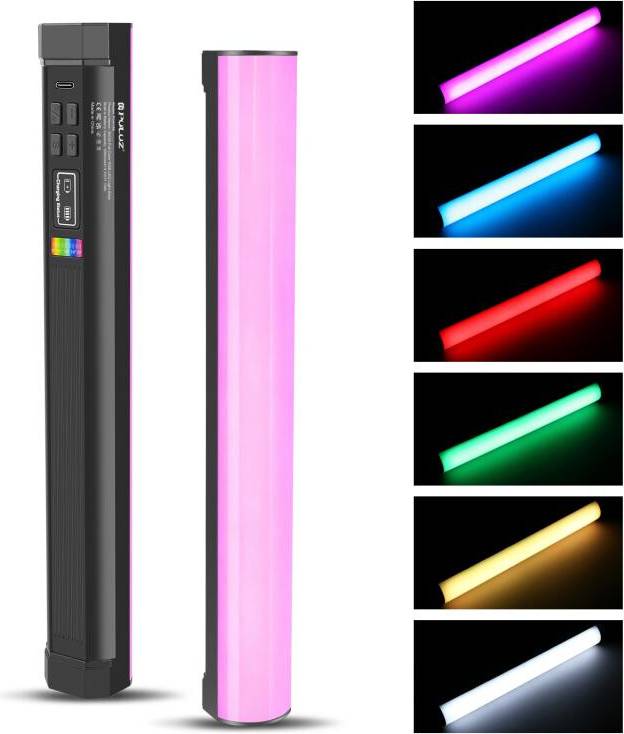 Puluz 30Cm RGB Multi-Color LED Fill Light