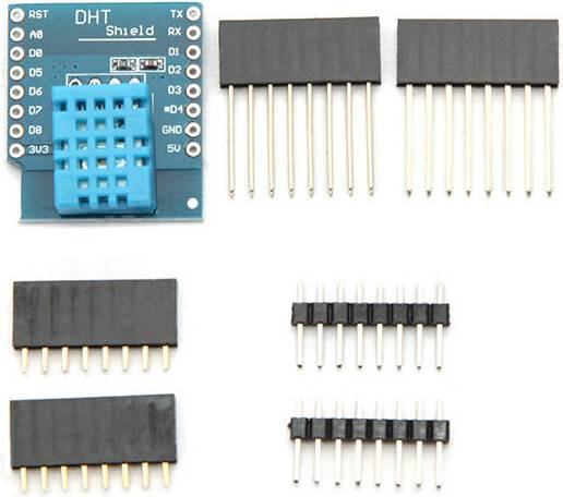 D1 mini Greenzech 3Pcs DHT11 Single Bus Digital Temperature Humidity Sensor Shield