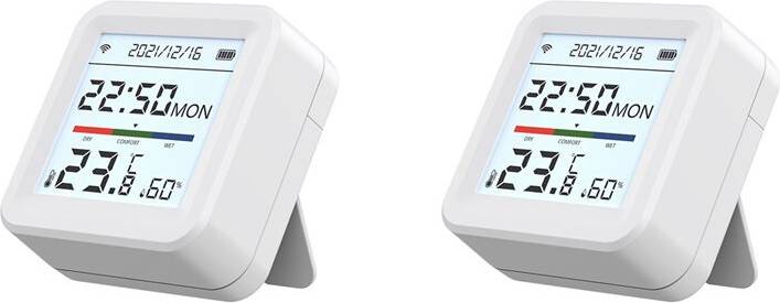 Wifi hygrometer Melitt Tuya WiFi Temperature Humidity Sensor