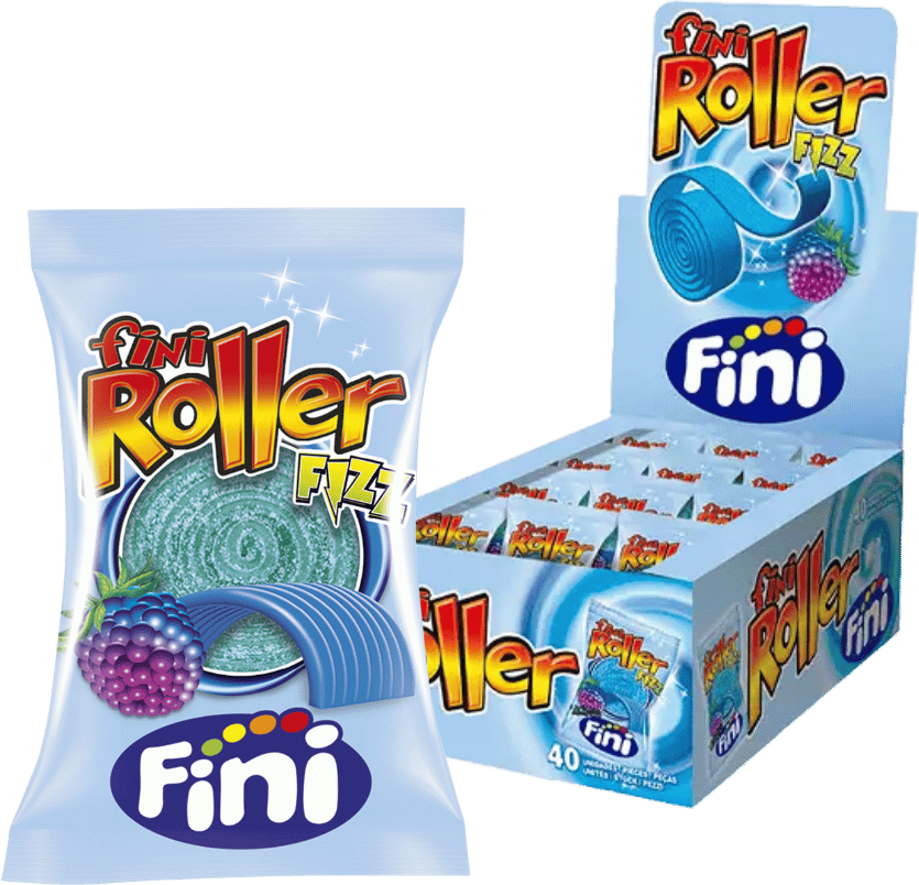 Fini Raspberry Crazy Roller 18 x 20g 18pack