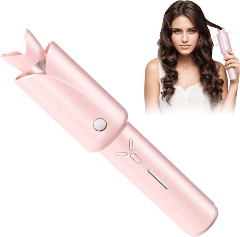 Cordless hair curler Cordless Hair Curler Ceramic Barrel 1 Inch