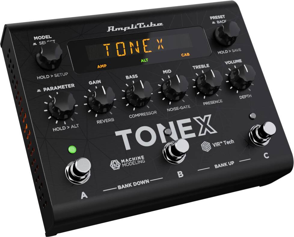 IK Multimedia Tonex Pedal AI Machine Learning