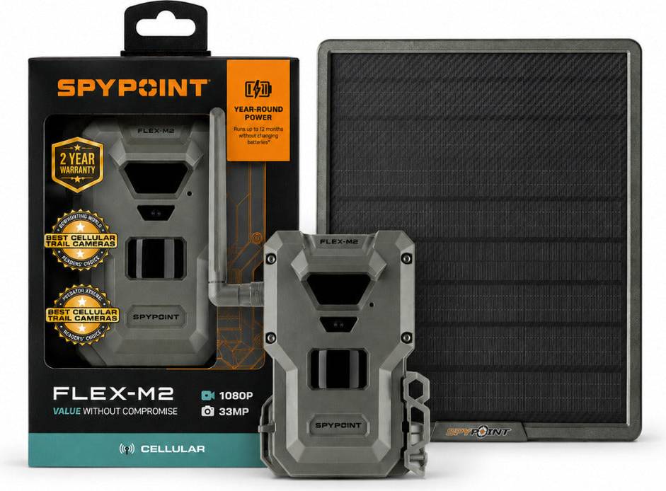 SpyPoint FLEX-M2 32MP Trail Camera Bundle