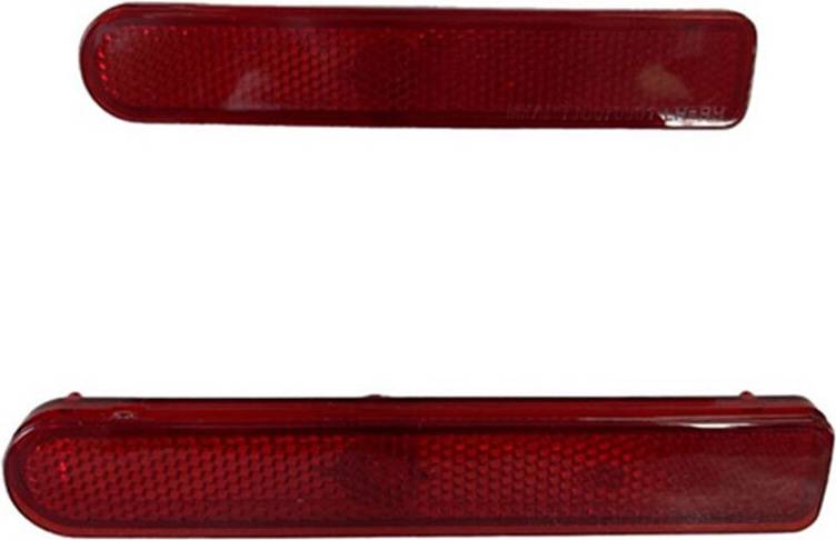 Typecat LH RH Universal Car Reflector Rear Bumper Fog Light