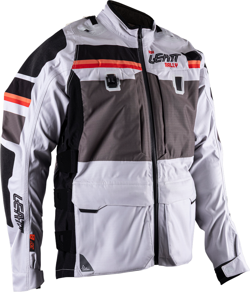 LEATT ADV Rally 7.5 Textile Jacket - Grey Unisex, Man