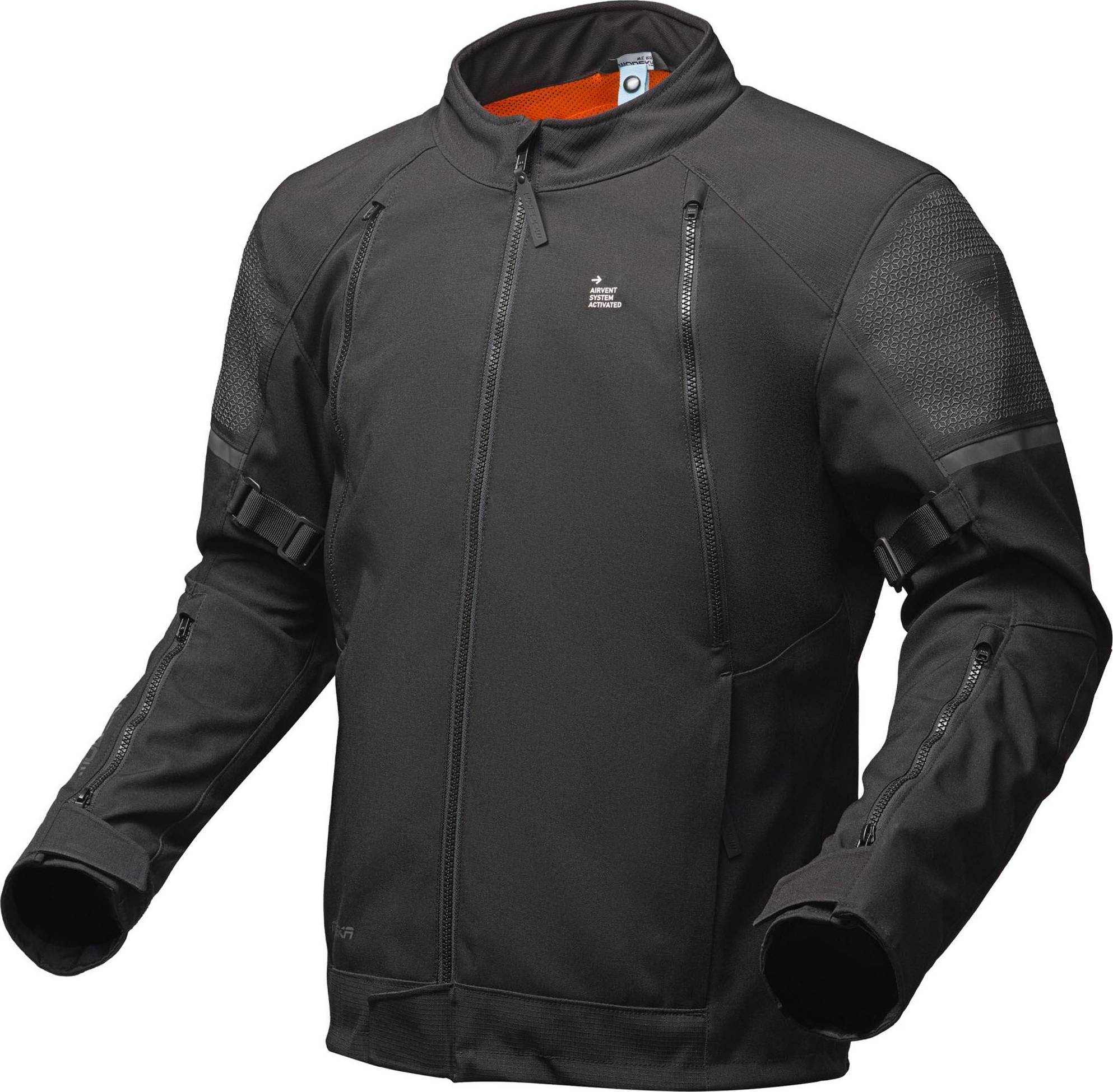 Modeka Muva Motorrad Textiljacke - Schwarz