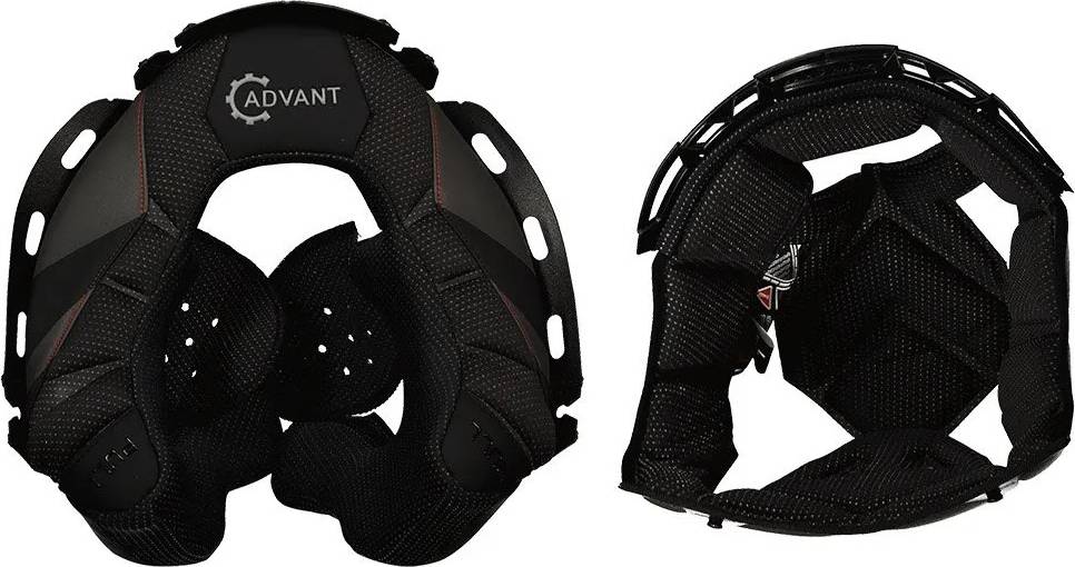 Ls2 advant carbon LS2 Ff901 Inner Lining - Black