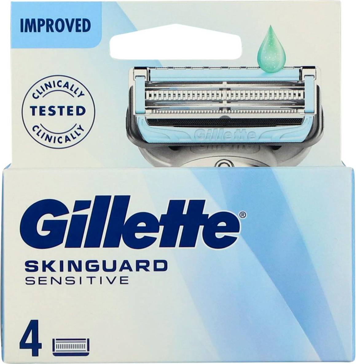 Gillette Skinguard Sensitive Razorblades 4 St