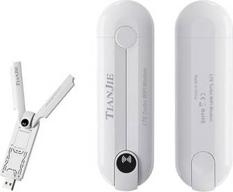 Sodial 4G USB Modem WLAN Router Dual Antennen