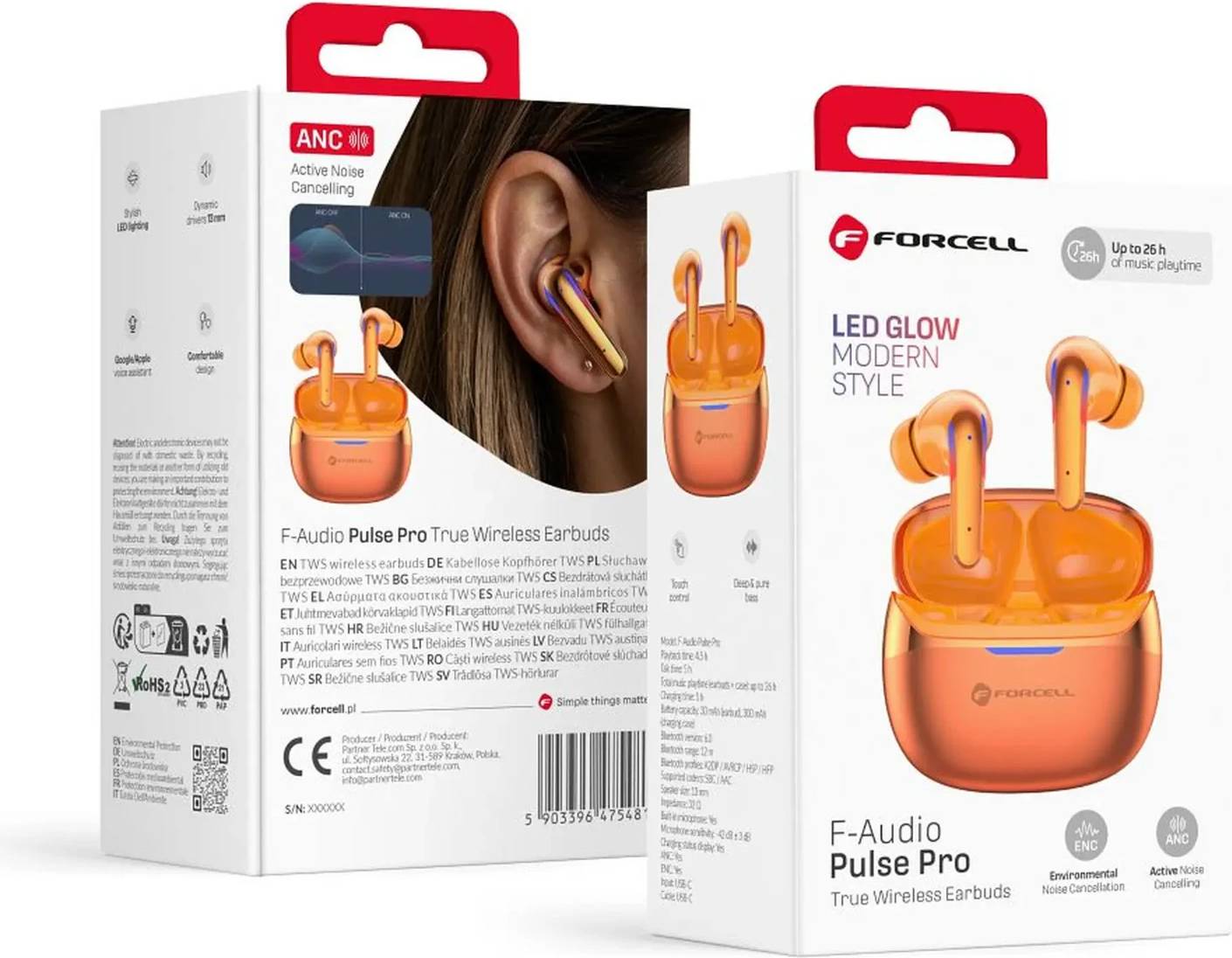 ForCell Pulse Pro ANC ENC In-ear GLD