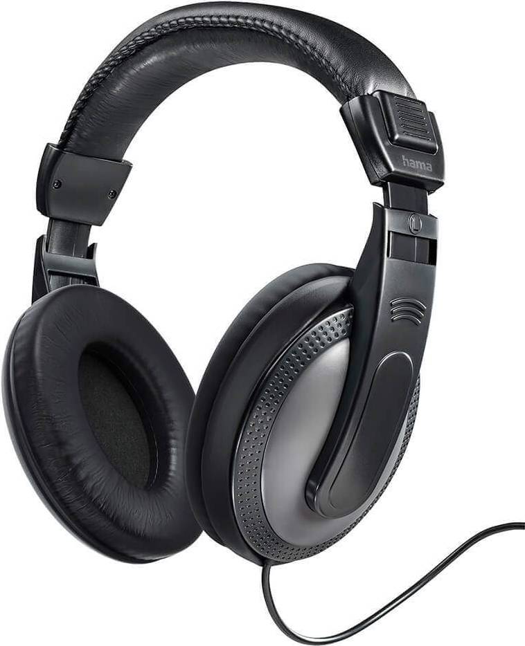 Hama Hovedtelefon Over-Ear Kabelført Shell Sort