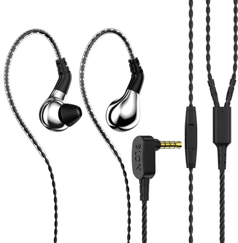 BL-03 In-Ear Hörlurar HIFI Silver