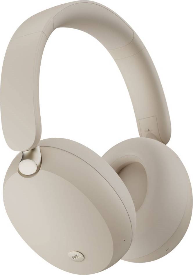 True Mute II Over-Ear Bluetooth Headphones Beige