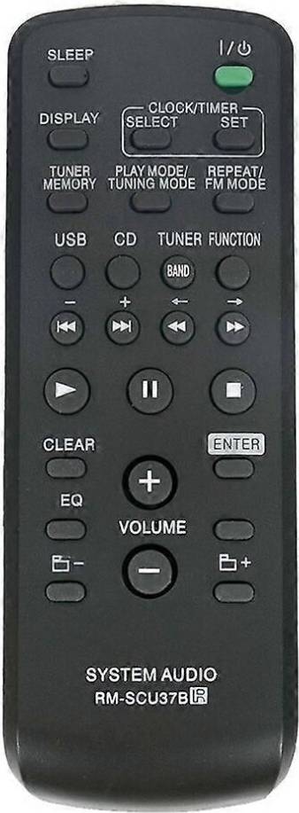 Mini hifi system RM-SCU37B Remote for Sony Mini Hi-Fi Component System
