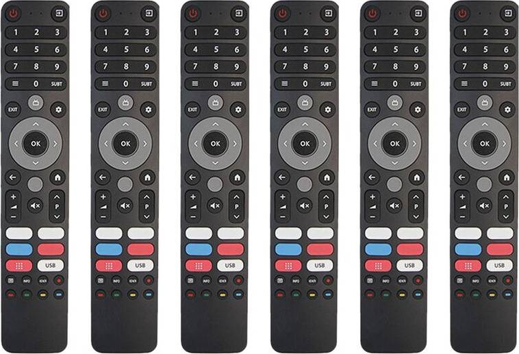 Typecat 6X Universal TVs Remote Control