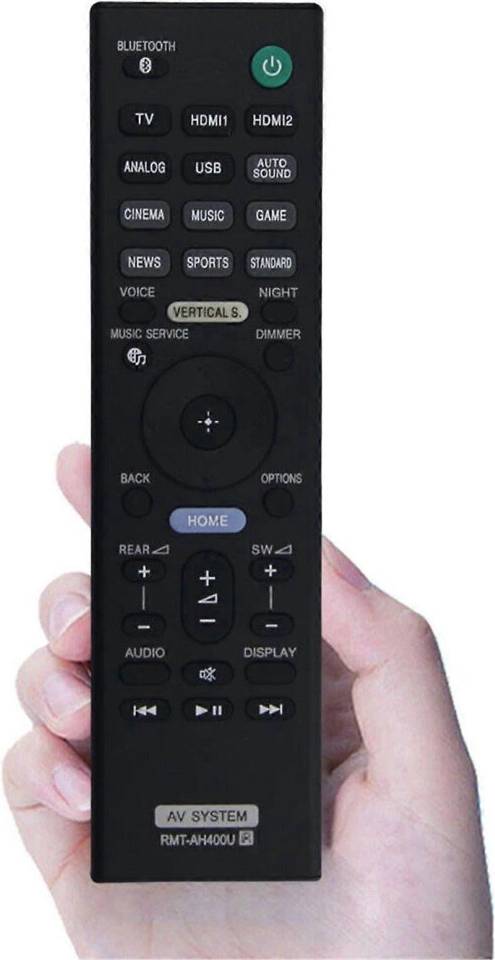 Sony sound bar Sony Sound Bar Remote Control RMT-AH400U