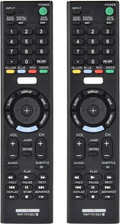 Exogio 2X TV Remote Control for Rmt-Tx102U for Rmt-Tx100D Rmt-Tx101J Rmt-Tx101D Rmt-Tx100E Rmt-Tx101E Rmt-Tx200