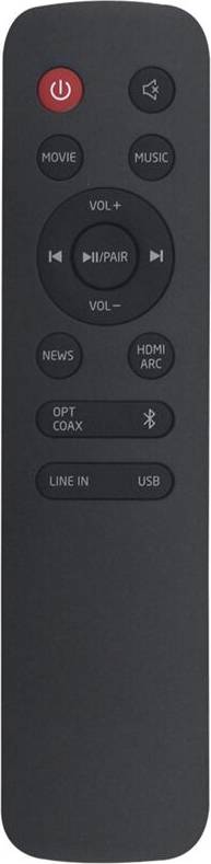 Typecat EN205A7H Remote Control