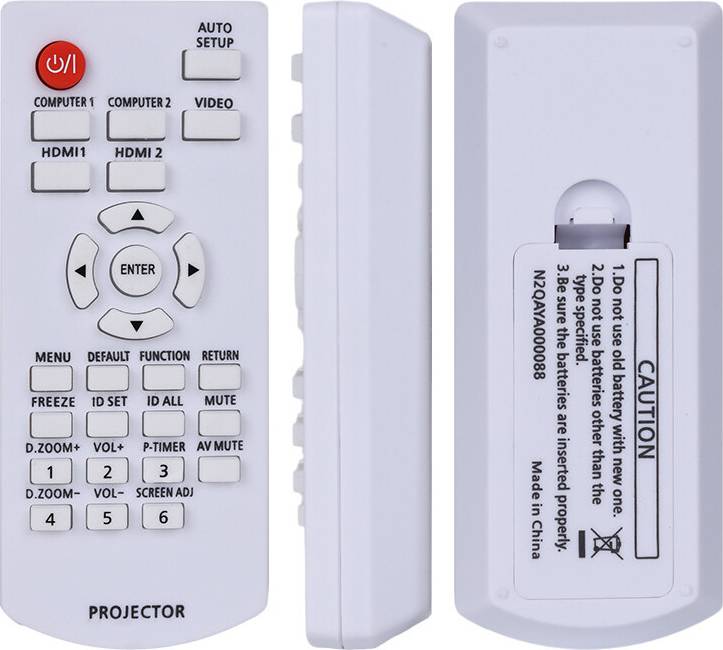 Panasonic Projector Remote Control PT-X302C Replacement Kit