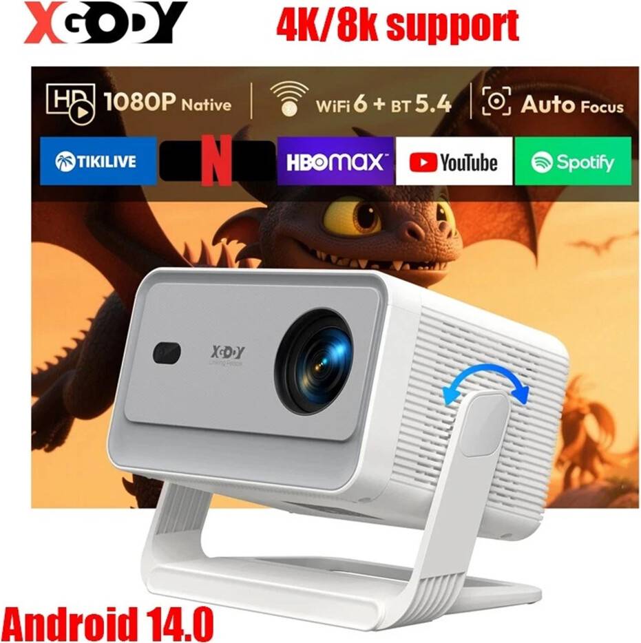 4K Android 14.0 Smart Projector