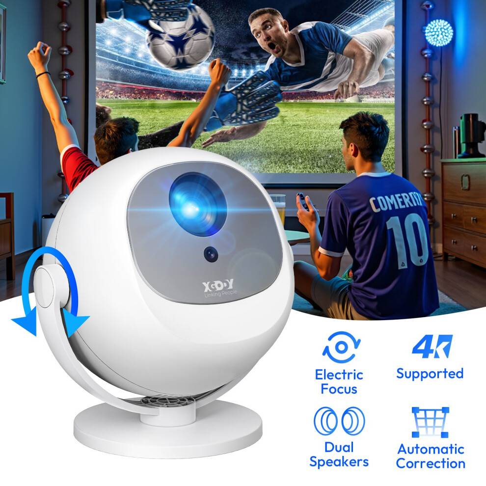 Android projectors Xgody Smart 4K Projector Android 14.0