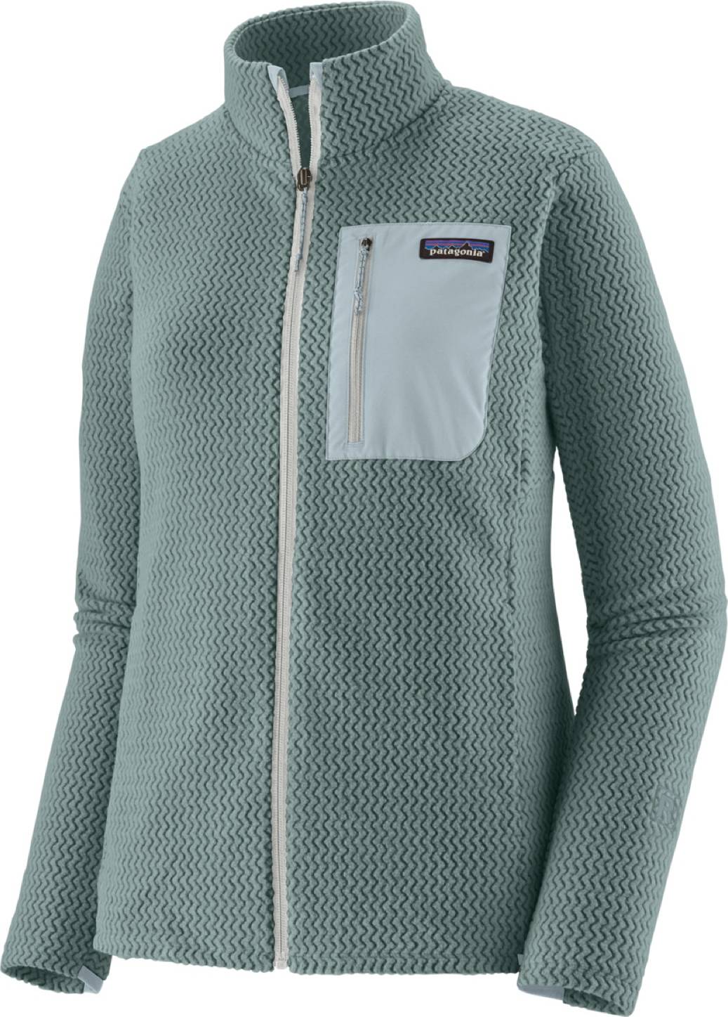 Patagonia R1 Air Jacket Fleecejacka - Turkos