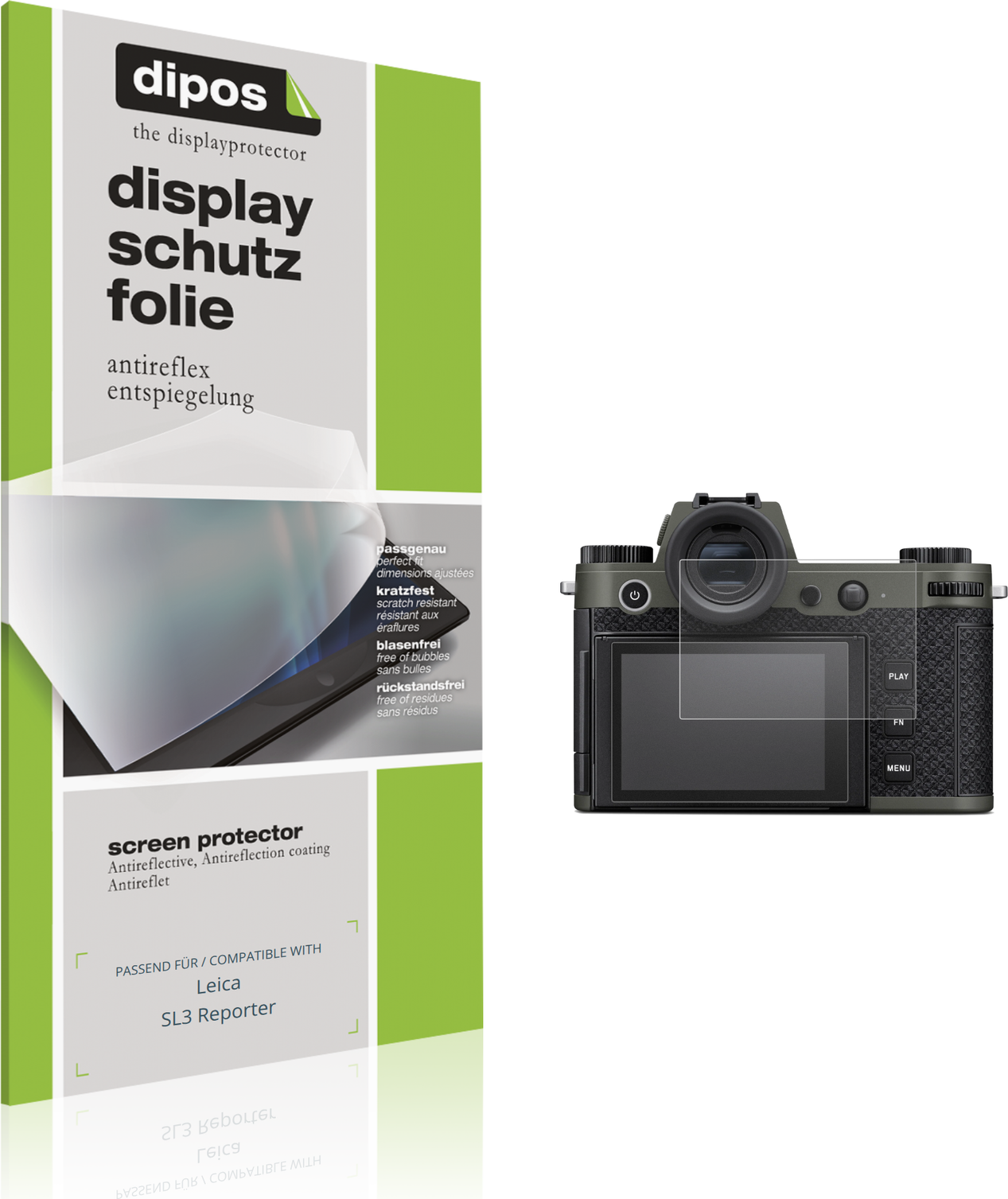 Dipos Screen Protector For Leica SL3 Reporter