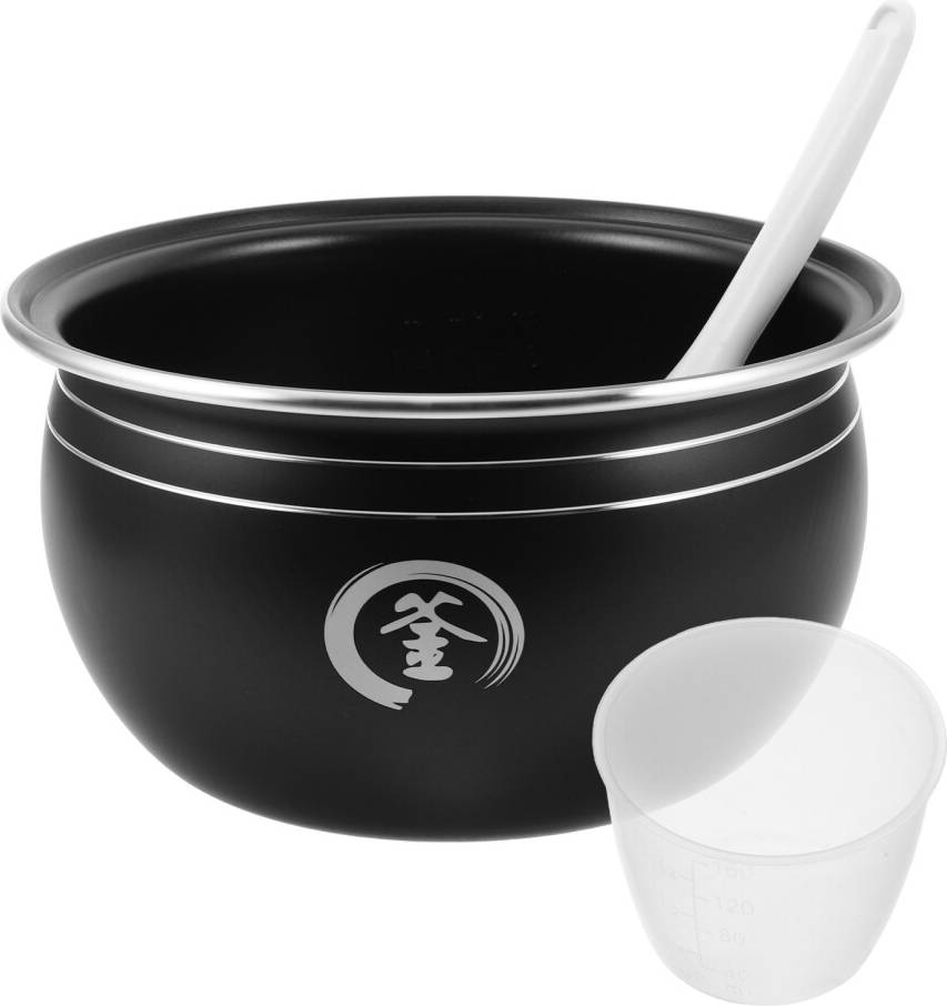 Ohphcall Rice Cooker Inner Pot Replacement Non Stick Insert With Spoon 3 L
