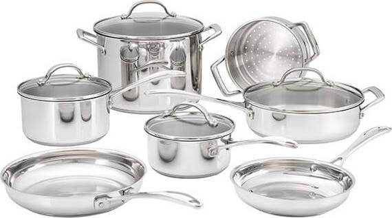 Stellar Origin 7 Piece Cookware Set Cookware Set with lid
