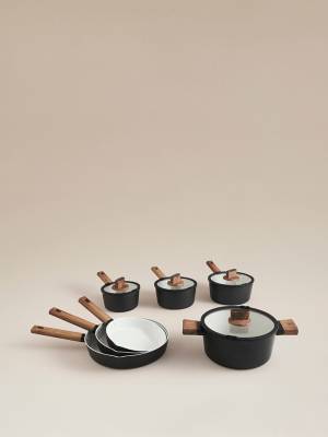 George Black Simplicity 7 Piece Pan Set Cookware Set