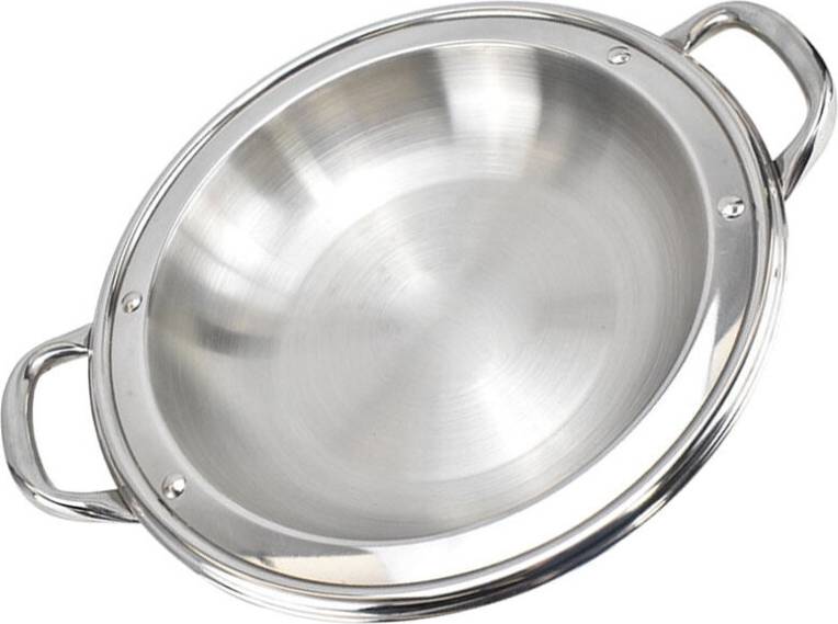 Stainless Steel Multi-function Shallow Frying Pan
