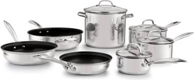 George Silver Cookware Set Set of Cookware Set 7 Parts