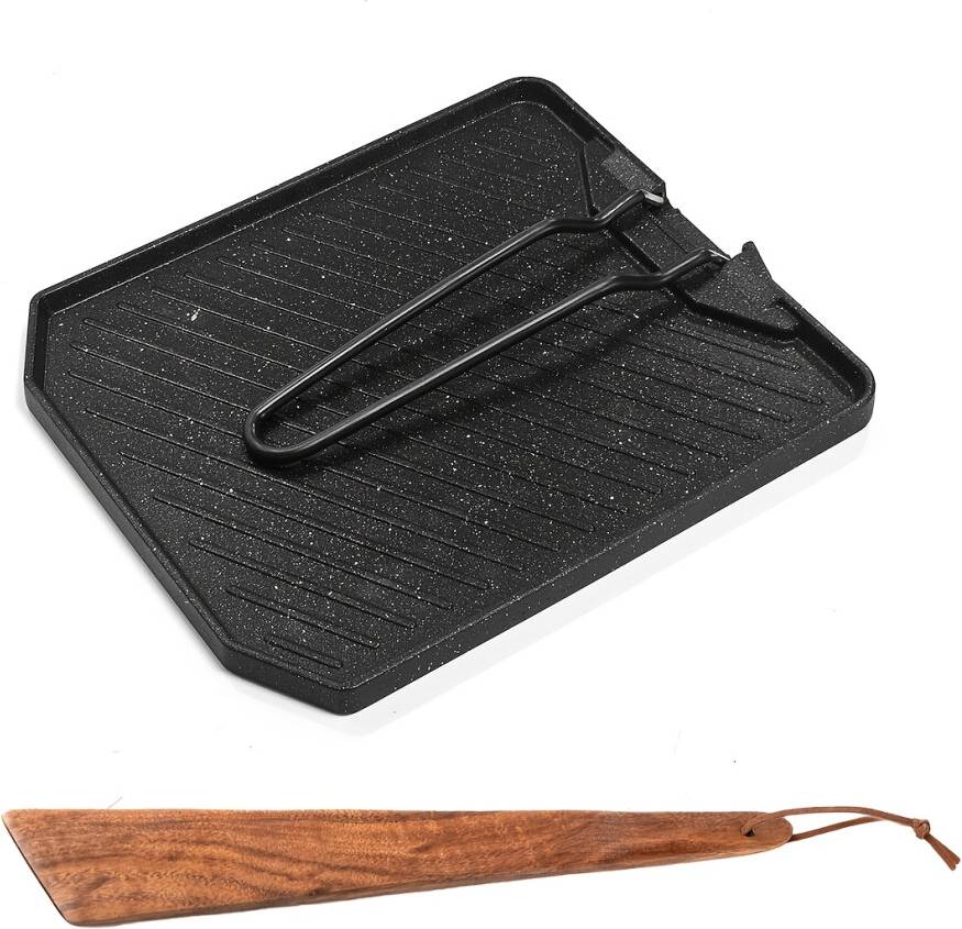 Portable Foldable 7 Inch Non Stick Frying Pan Set
