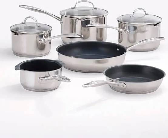 Stellar Profile 6 Piece Cookware Set Cookware Set