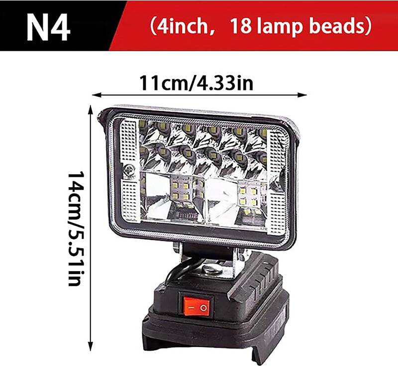 Makita light Makita 18V LED Work Light 3/4 Inch