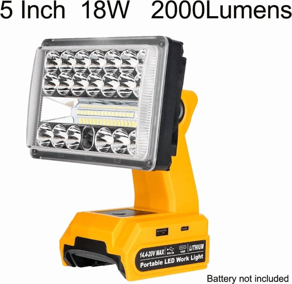 Dewalt led Dewalt 18-20V Li-ion LED Work Light 5 Inch