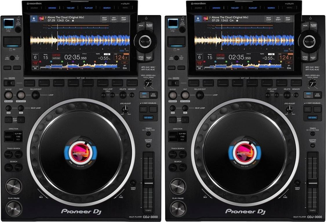 CDJ-3000X Reproductores Multimedia Set
