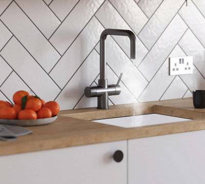 Boiling water tap B&Q 3-In-1 Instant Boiling Water Tap