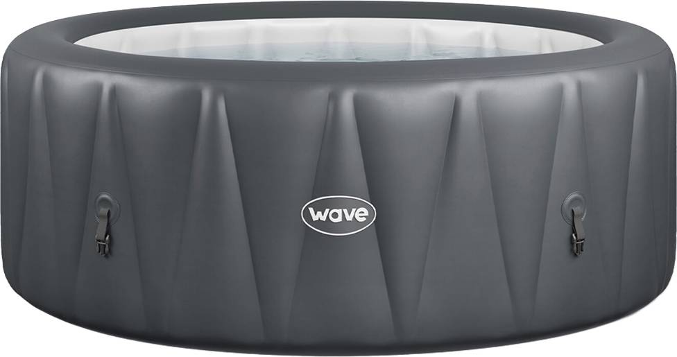 Wave Inflatable Hot Tub Atlantic Inflatable Spa Grey