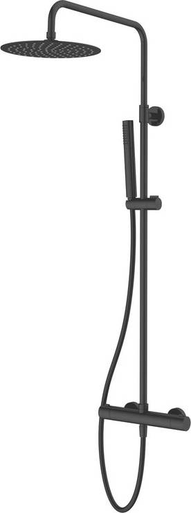 Thermostatic Shower with Fixed Head and Riser