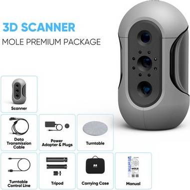 Mole Handheld 3D Scanner For 3D Printer