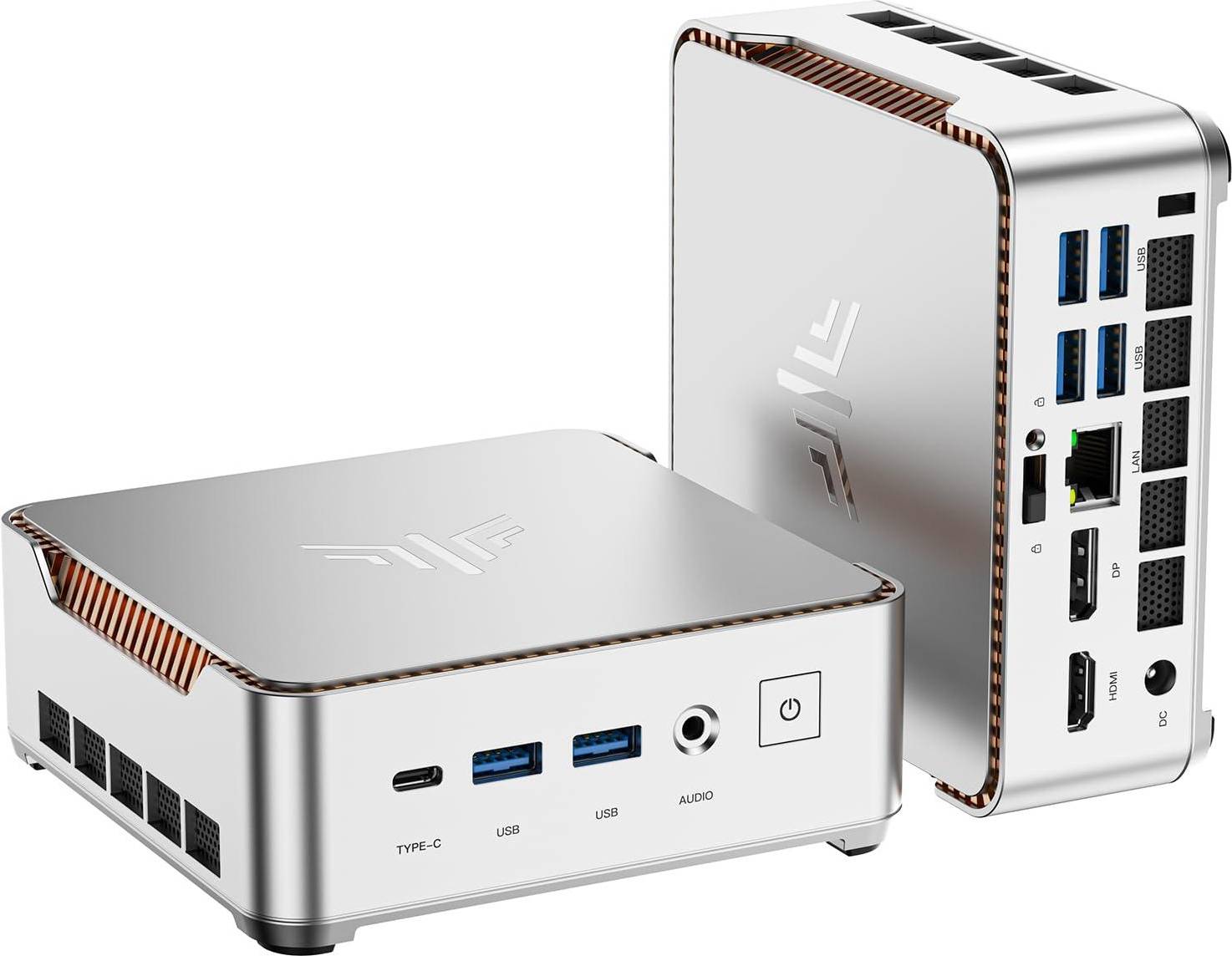 NiPoGi P2 Mini PC W-11 Pro Desktop Computer