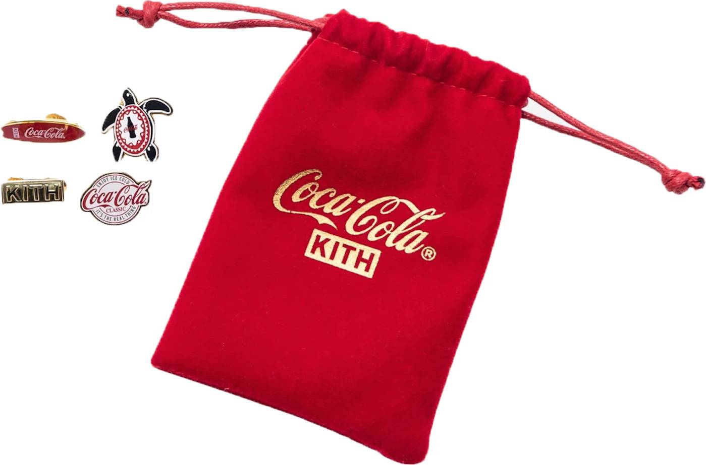 Coca cola Kith Coca-Cola Pin Set Red